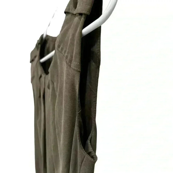 Trina Turk Olive Military Belted Dress, Size 0, Pre-Owned - Picture 7 of 11